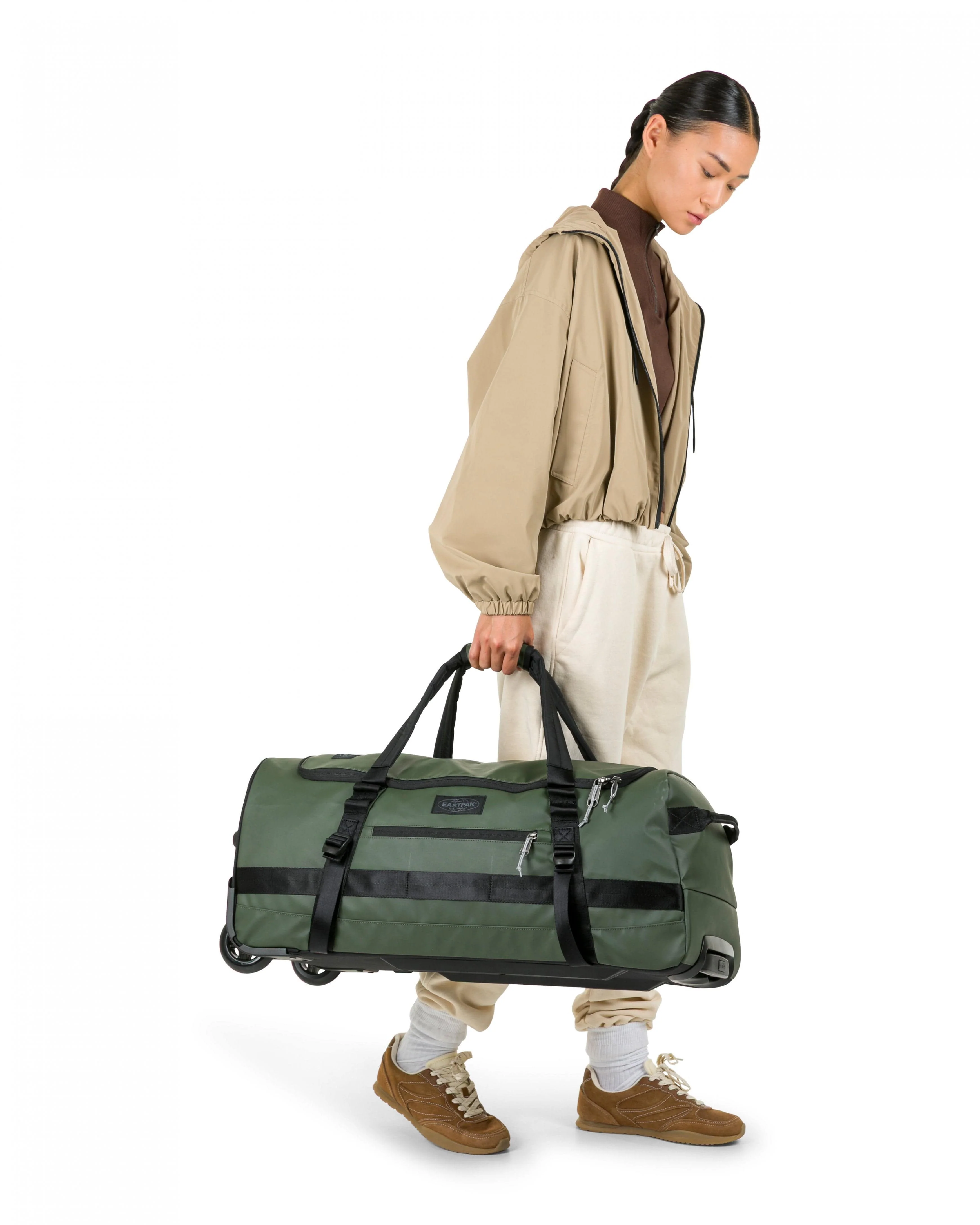 DUFFEL PACK WHEEL M TARP FOREST - Image 2